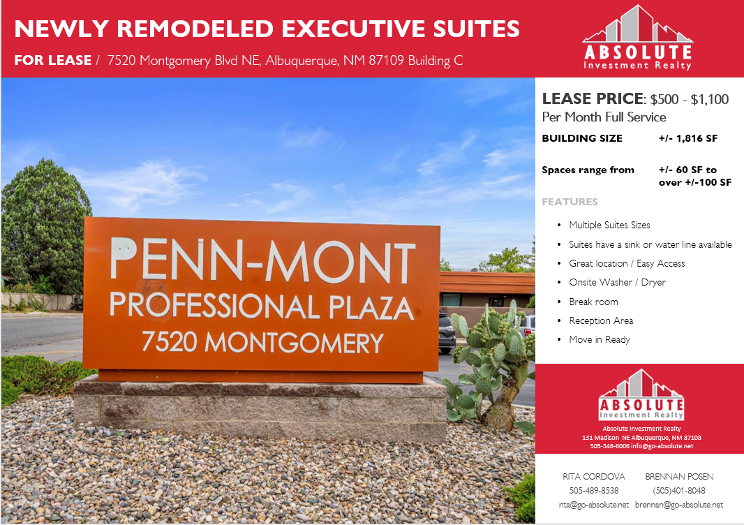 7520 Montgomery St, Albuquerque, NM for Rent