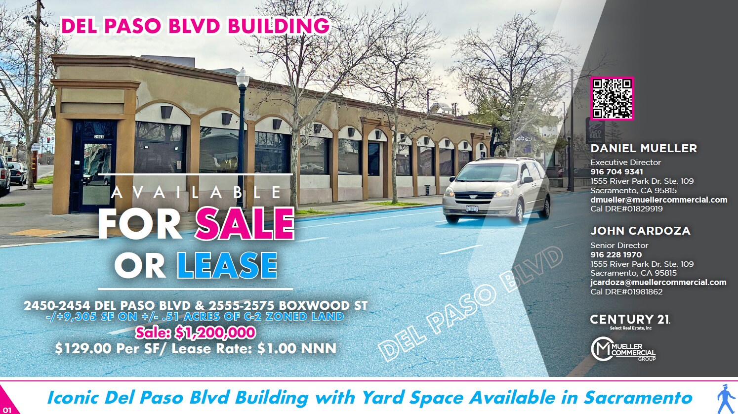 2450-2454 Del Paso Blvd, Sacramento, CA for Sale