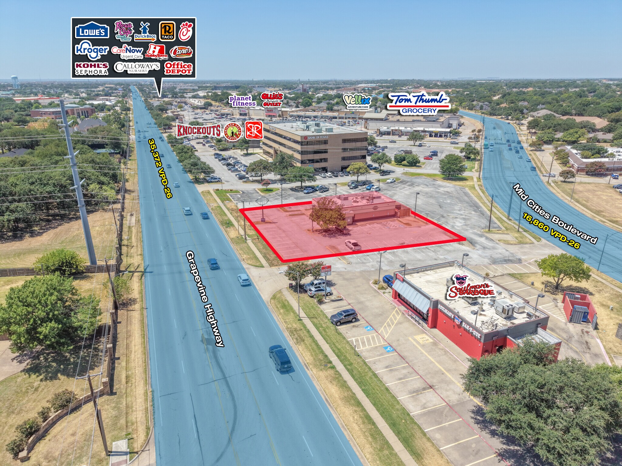 494 Grapevine Hwy, Hurst, TX for Sale