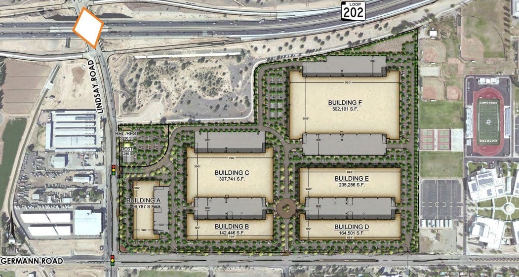 S Lindsay Rd & E Germann Rd, Gilbert, AZ for Rent
