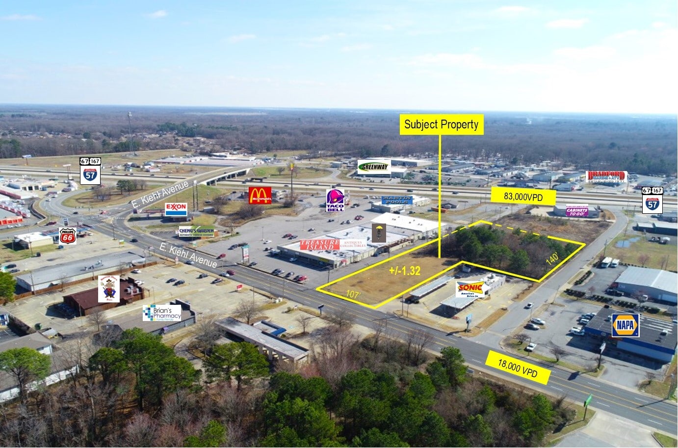 E Kiehl Ave, Sherwood, AR for Sale