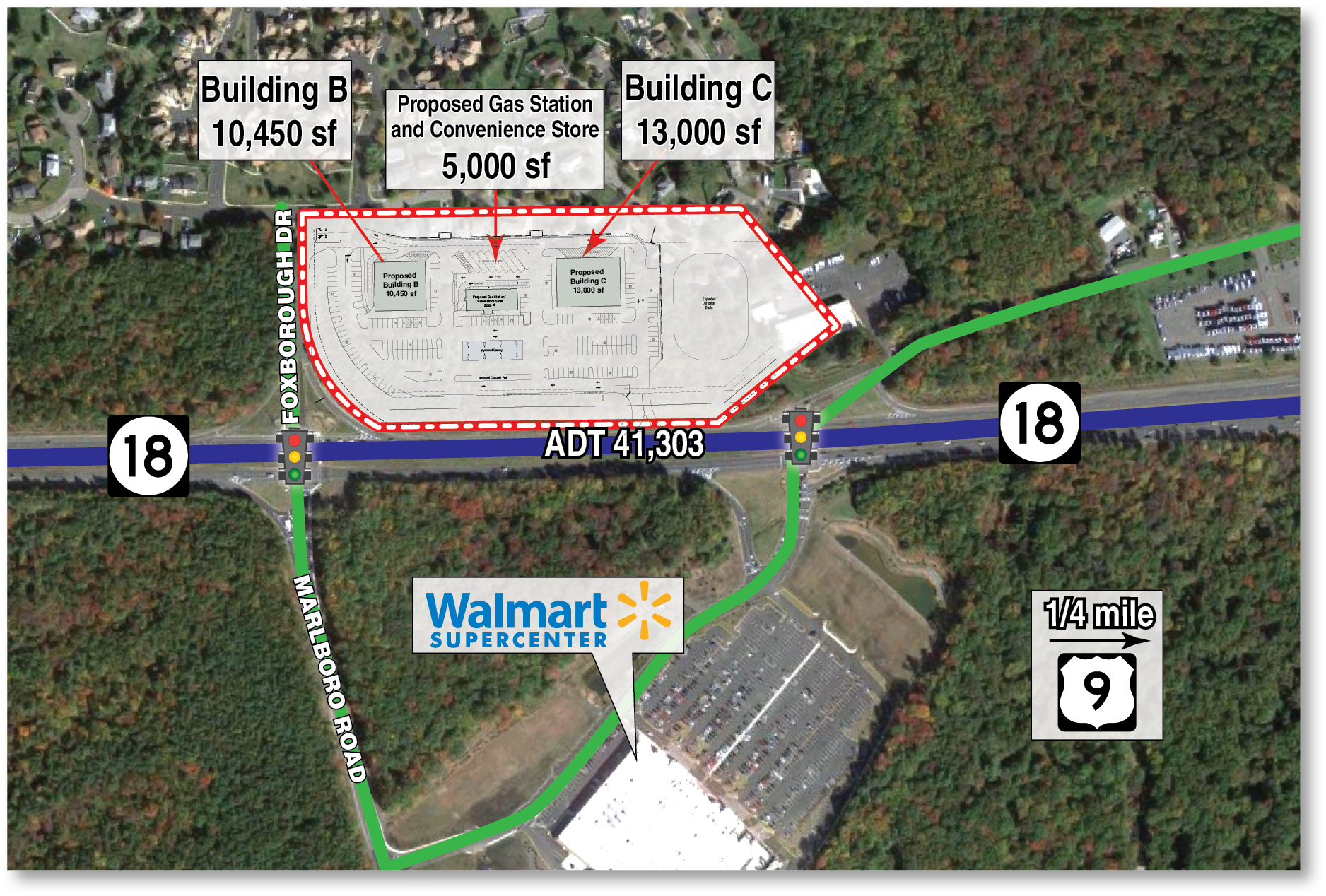 State Highway 18 & Foxborough Dr, Old Bridge, NJ for Rent