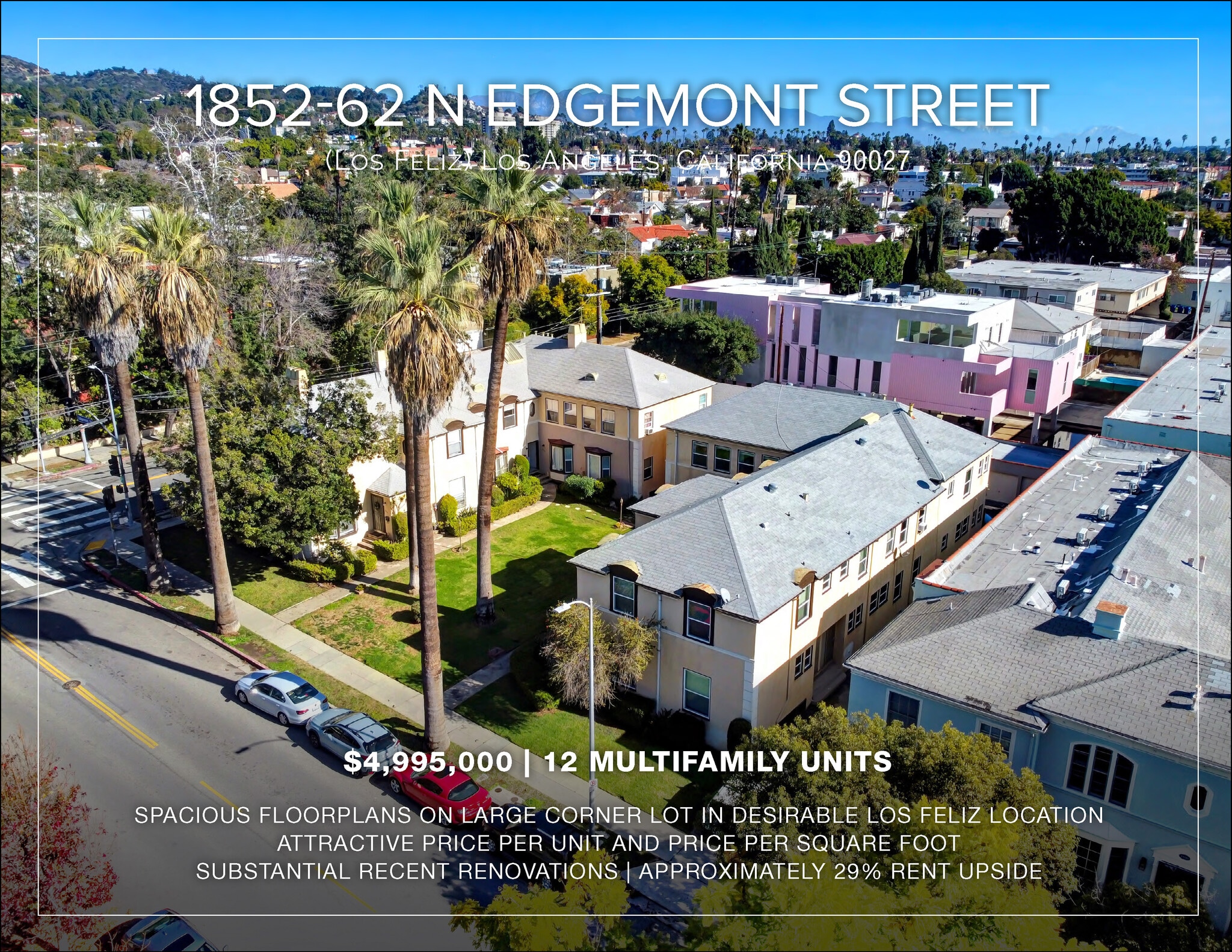 1852-1862 N Edgemont St, Los Angeles, CA for Sale