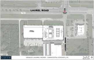 North Venice, FL Commercial Land - 3498 Laurel Rd E