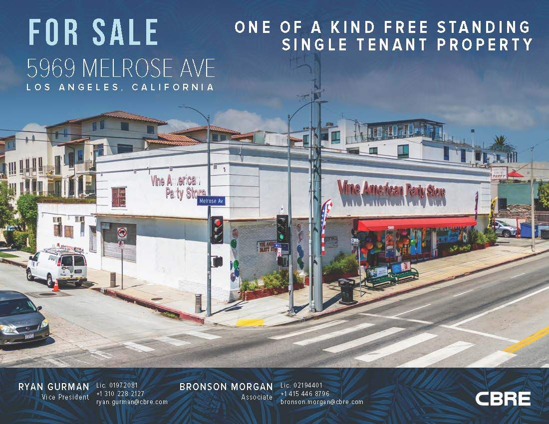 5969 Melrose Ave, Los Angeles, CA for Sale