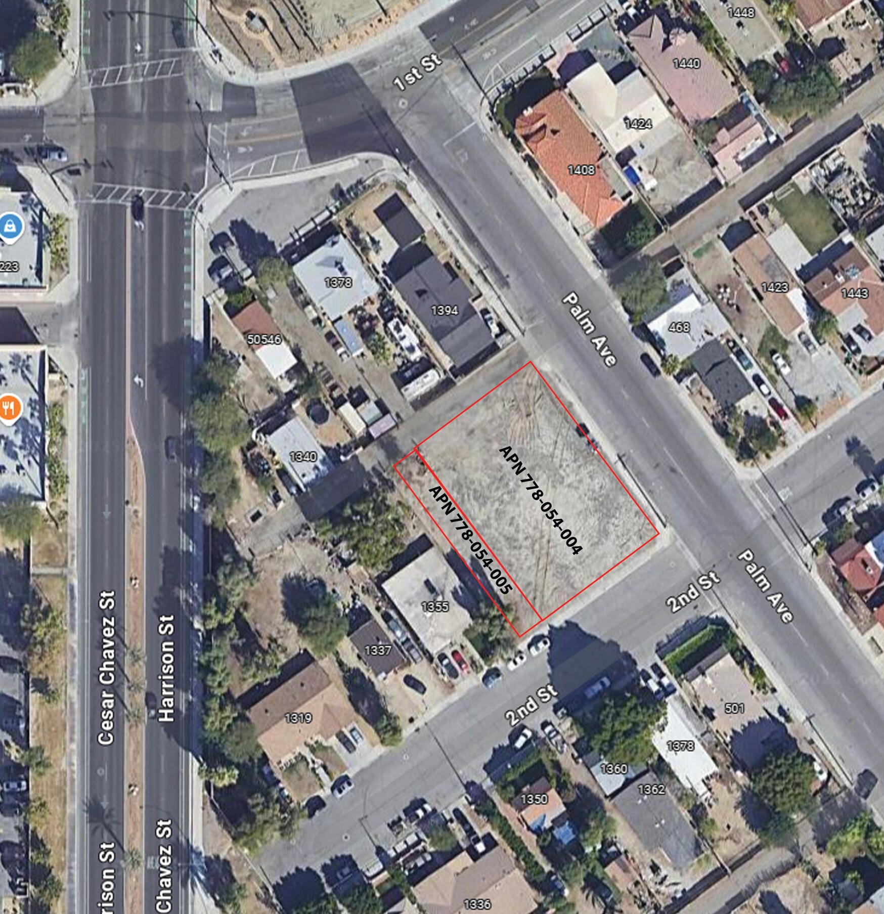 Palm Avenue @ 2nd Street, Coachella, CA for Sale