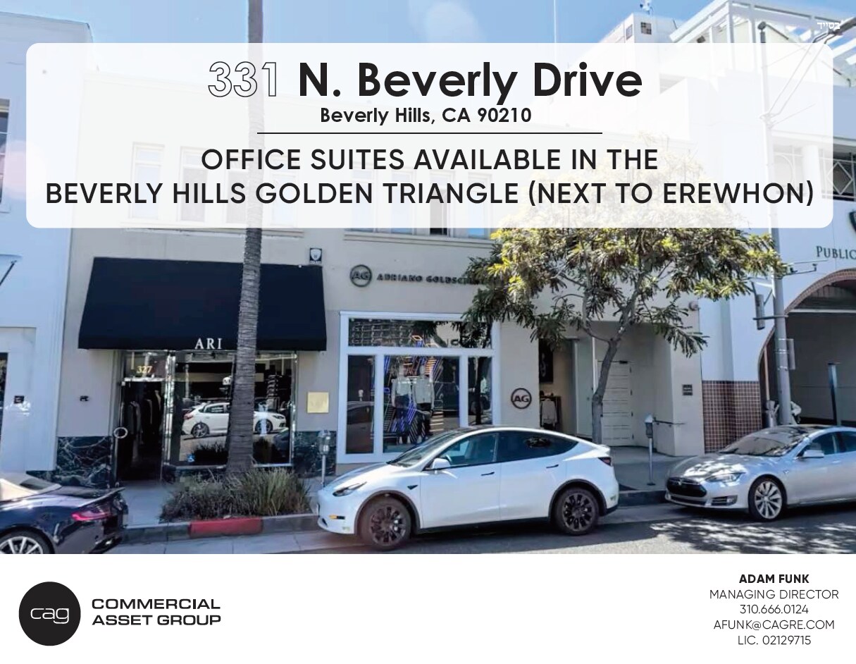 327-331 N Beverly Dr, Beverly Hills, CA for Rent