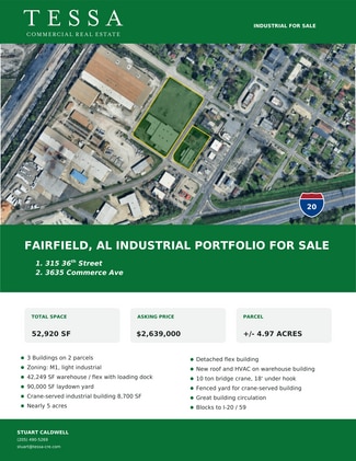 Fairfield, AL Industrial Portfolio