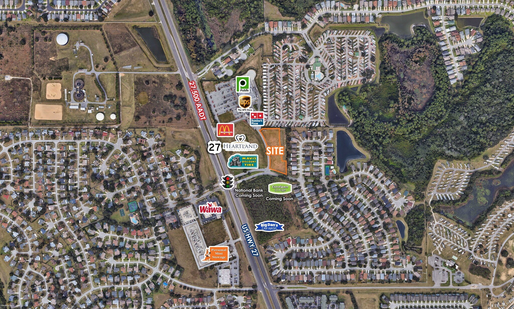 US Hwy 27 & Golden Eagle Blvd, Clermont, FL for Sale