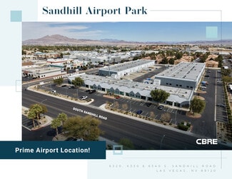 Las Vegas, NV Industrial - 6320 S Sandhill Rd Las Vegas, NV Industrial - 6320 S Sandhill Rd