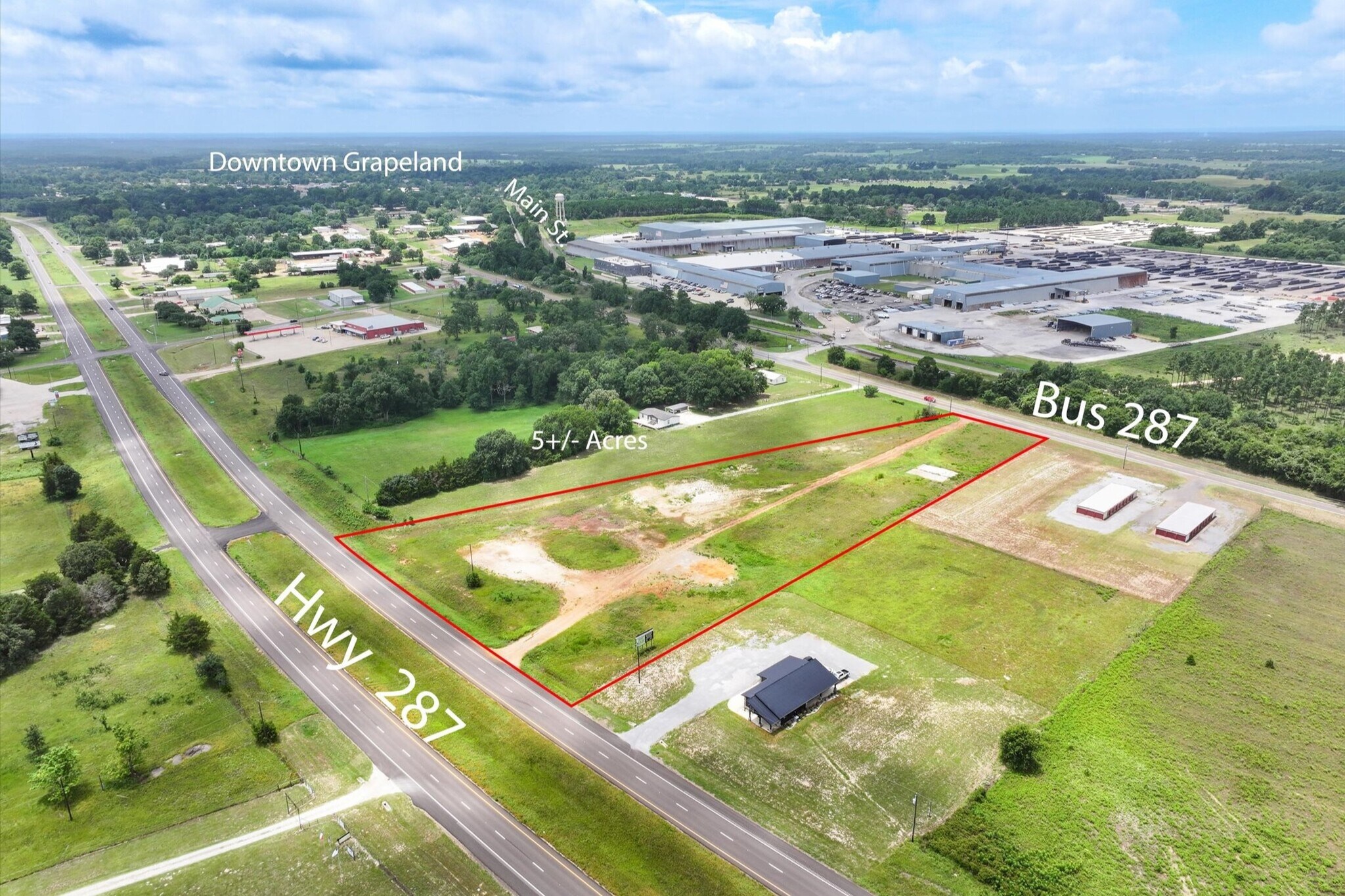 00 US 287, Grapeland, TX for Sale
