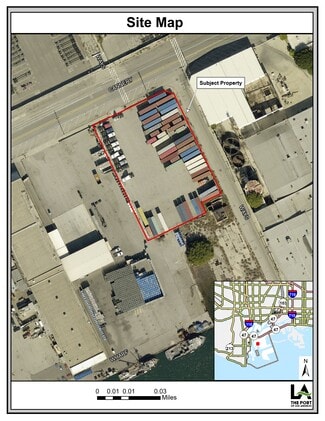 San Pedro, CA Industrial Land - 250 Cannery St