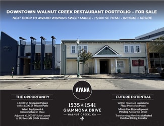 Walnut Creek, CA Storefront - 1535 Giammona Dr