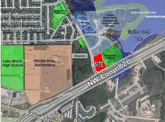 Fort Worth, TX Commercial Land - NEC Loop 820 & Huffines Blvd
