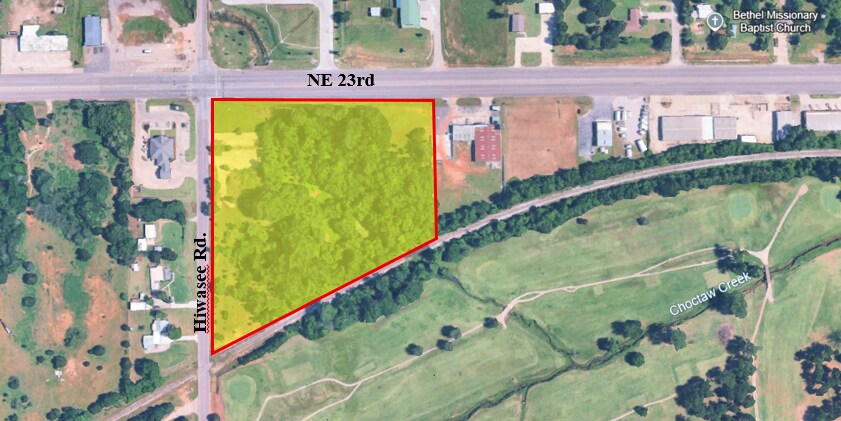 NE 23rd St @ N Hiwasse Rd, Choctaw, OK for Sale