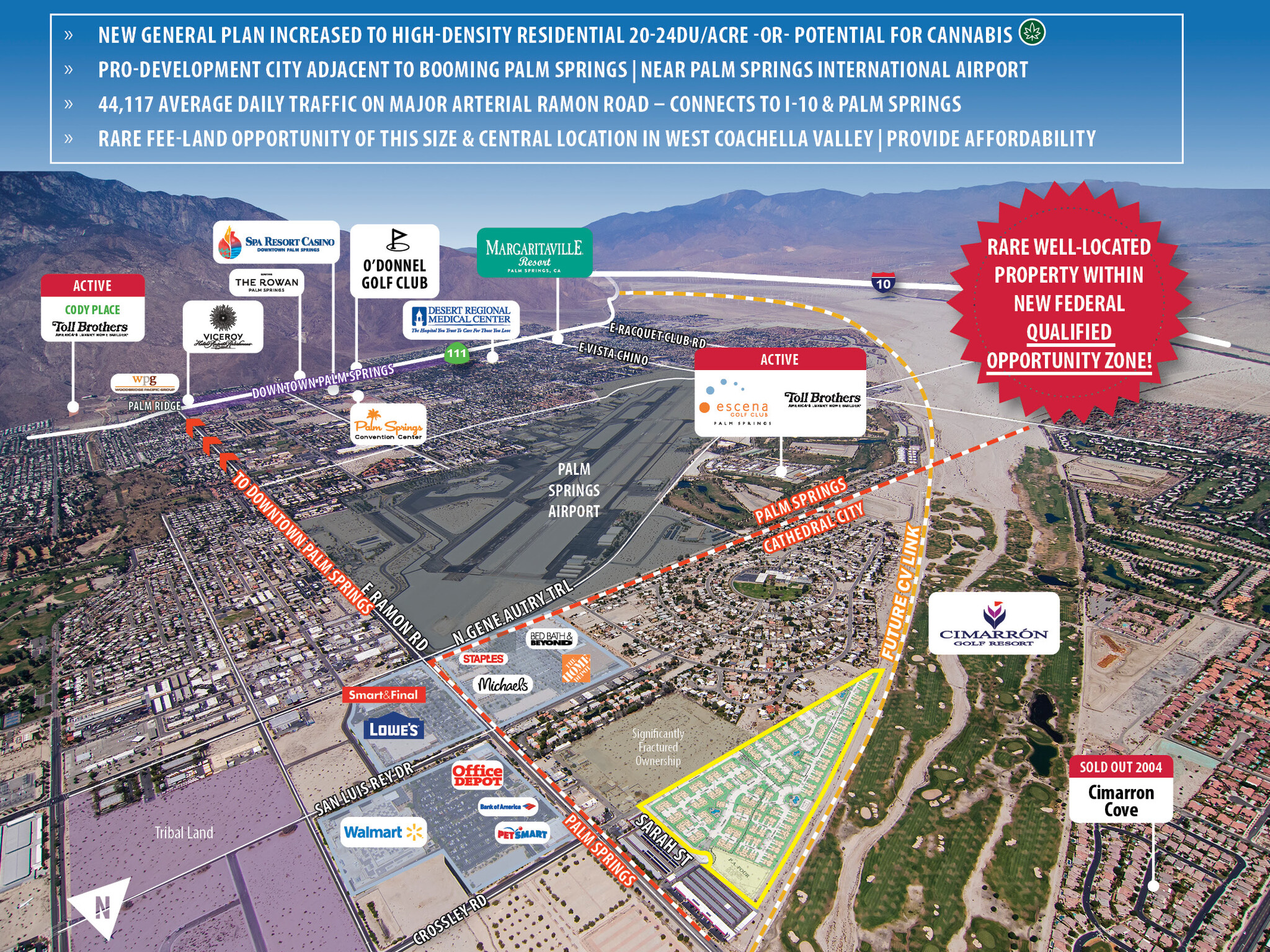 Crossley Rd @ Sarah St, Cathedral City, CA for Sale