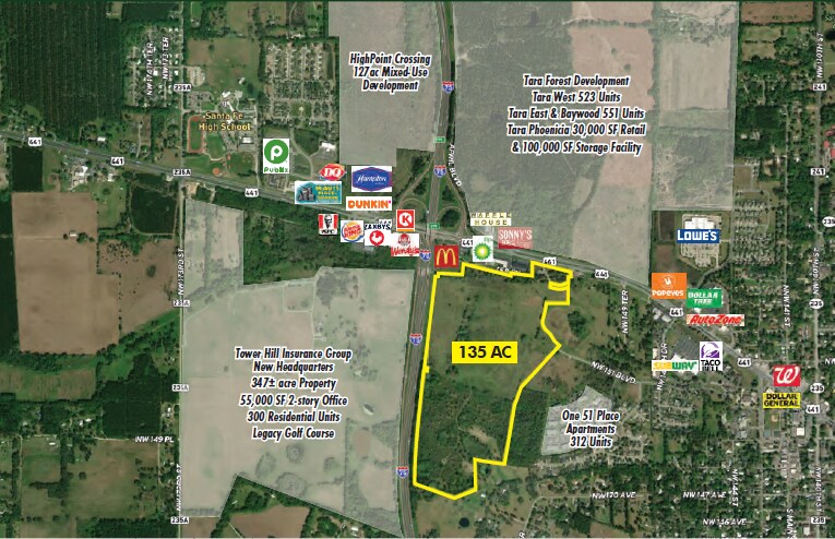 15900 NW US Highway 441, Alachua, FL for Sale