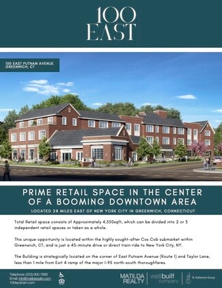 Cos Cob, CT Commercial Land - 100 E Putnam Ave