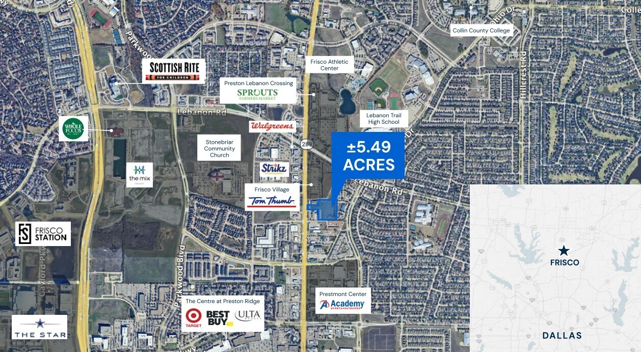 4600 Preston Rd, Frisco, TX for Sale
