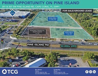 Cape Coral, FL Commercial Land - 201-207 SW Pine Island Rd