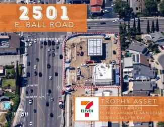 Anaheim, CA Convenience Store - 2501 E Ball Rd