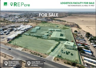 El Paso, TX Truck Terminal - 1120 Horizon Blvd El Paso, TX Truck Terminal - 1120 Horizon Blvd