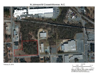 Monroe, NC Commercial Land - Crowell St