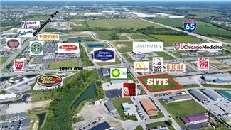 Crown Point, IN Commercial Land - 10935-11005 Delaware Pky