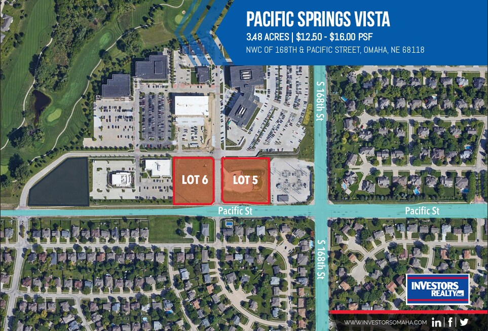 168th and Pacific St, Omaha, NE for Sale