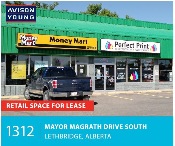 1300-1358 Mayor Magrath Dr S, Lethbridge, AB for Rent