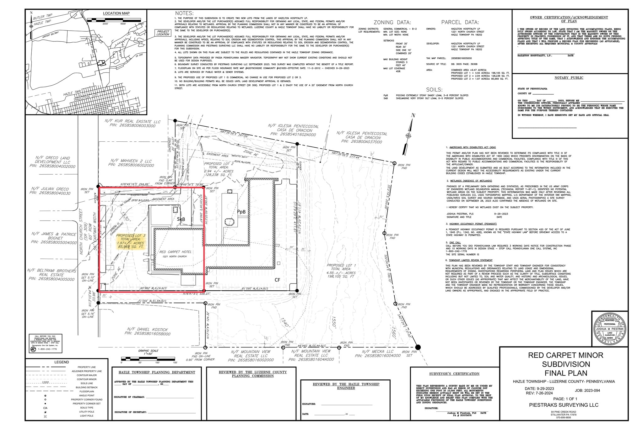 1221 N Church St, Hazle Township, PA for Sale
