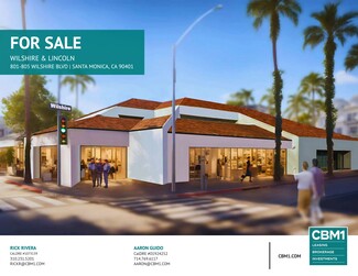 Santa Monica, CA Storefront Retail/Office - 801-805 Wilshire Blvd