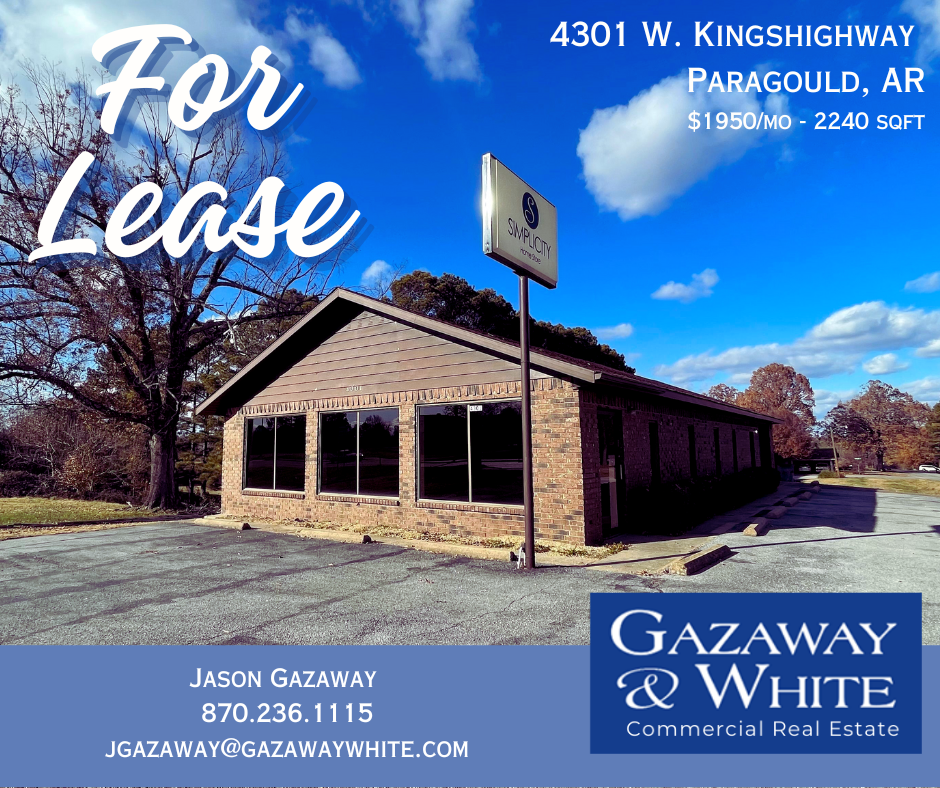 4301 W Kingshighway, Paragould, AR for Rent