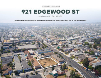 Inglewood, CA Residential - 921 Edgewood St