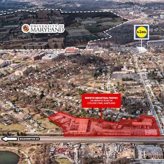 College Park, MD Office, Industrial - 5105-5127 Berwyn Rd