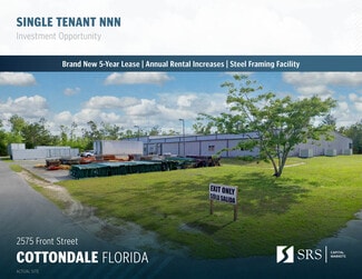 Cottondale, FL Warehouse - 2575 Front St Cottondale, FL Warehouse - 2575 Front St