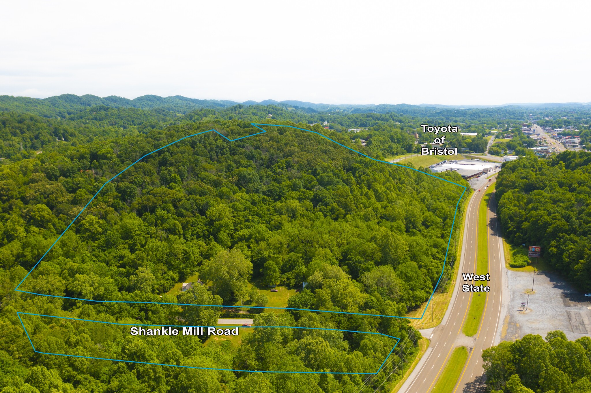 West State Street @ Shankle Mill Road, Bristol, TN for Sale