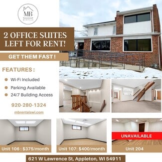 Appleton, WI Office - 621 W Lawrence St