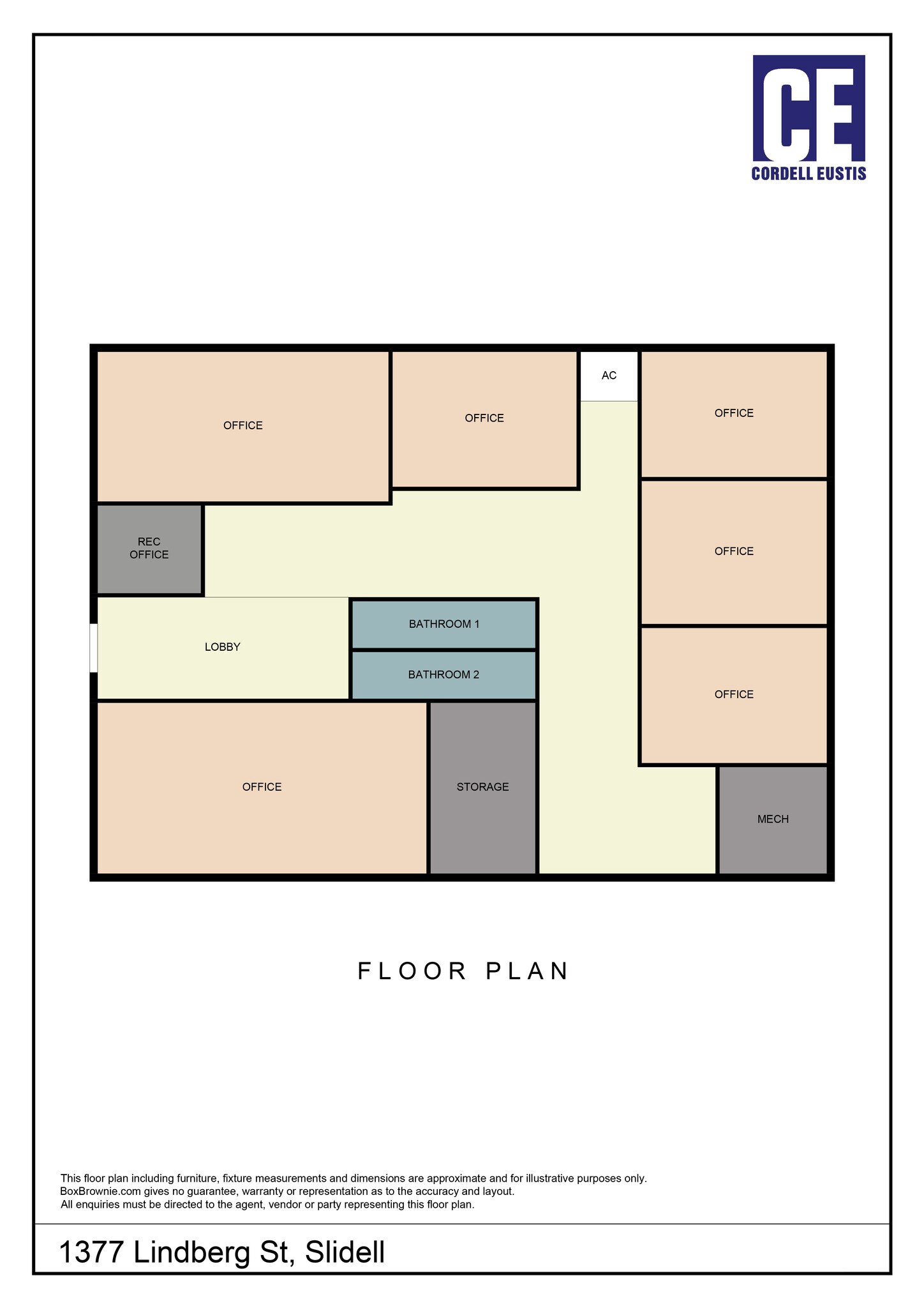 1377 Lindberg Dr Slidell, LA 70458 Office Property for Sale on