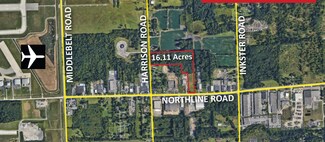 Romulus, MI Industrial Land - Harrison Rd