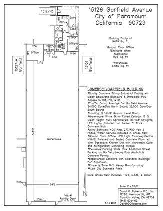Paramount, CA Industrial - 15131 Garfield Ave