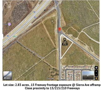 Fontana, CA Commercial Land - 4145 Sierra Avenue