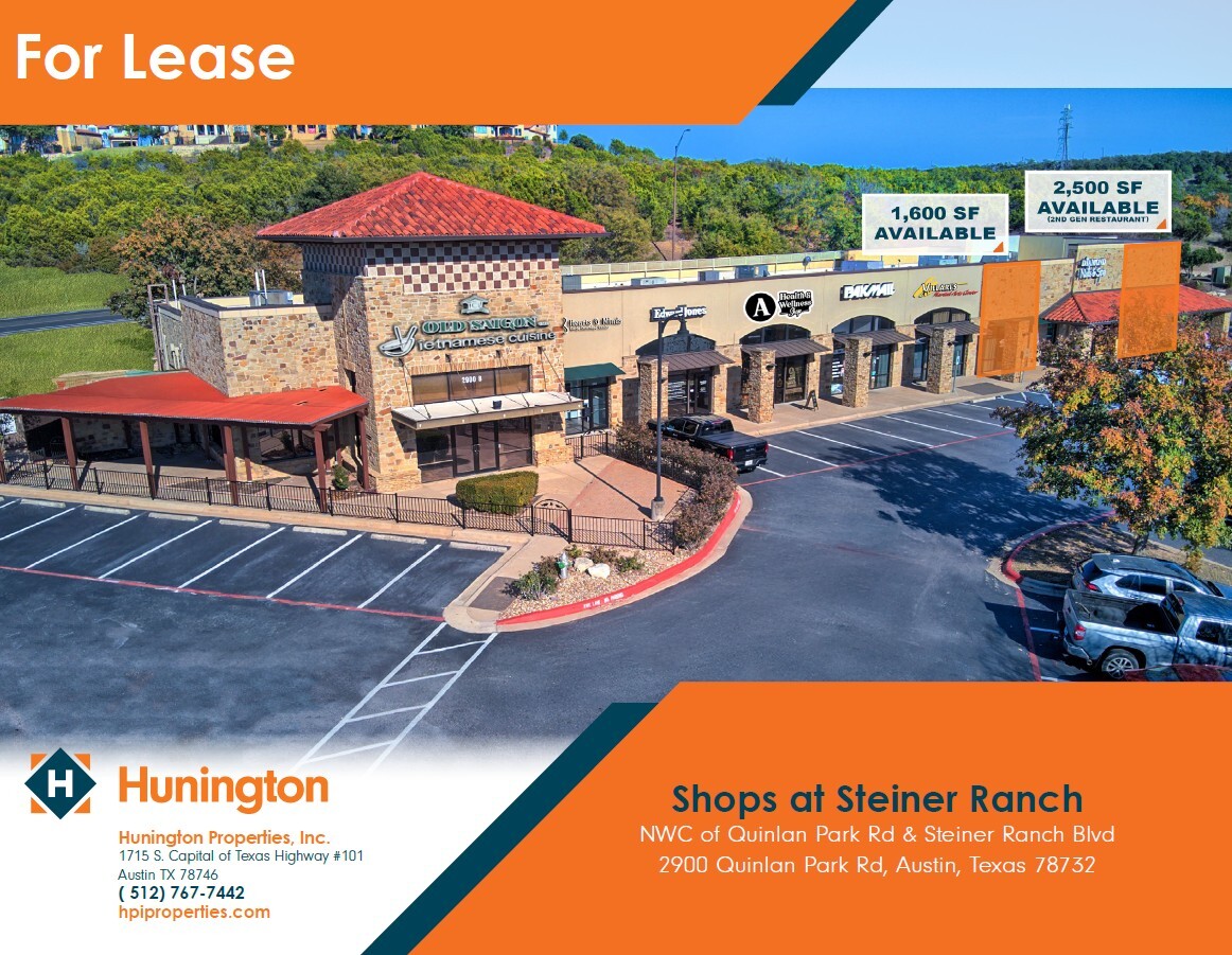 2800 N Quinlan Park Rd, Austin, TX for Rent