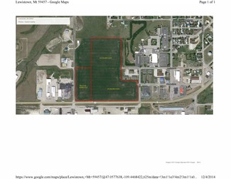 Lewistown, MT Commercial Land - W Frontage Rd @ Airport Rd