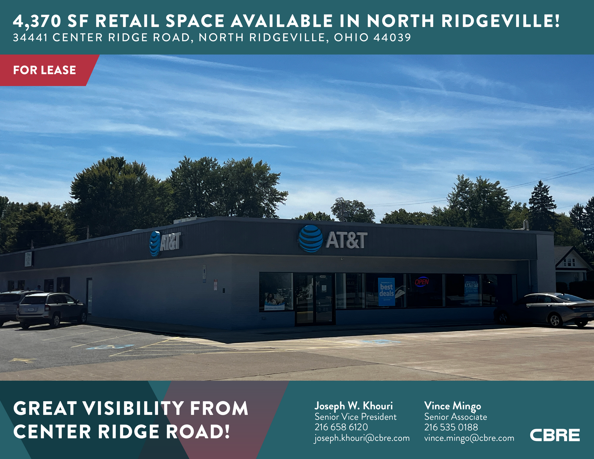 34441-34445 Center Ridge Rd, North Ridgeville, OH for Rent