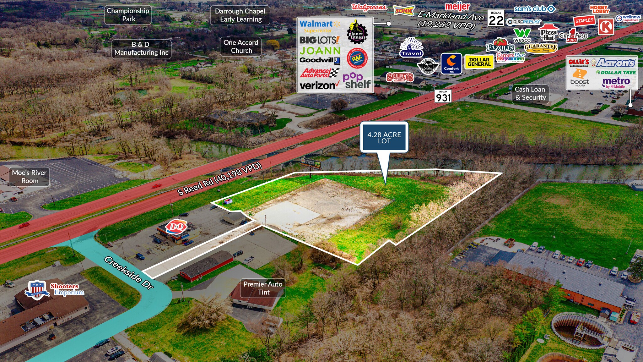147 Creekside dr, Kokomo, IN for Rent
