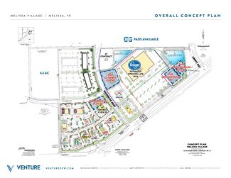 Melissa, TX Commercial Land - SH 121 @ Liberty Way