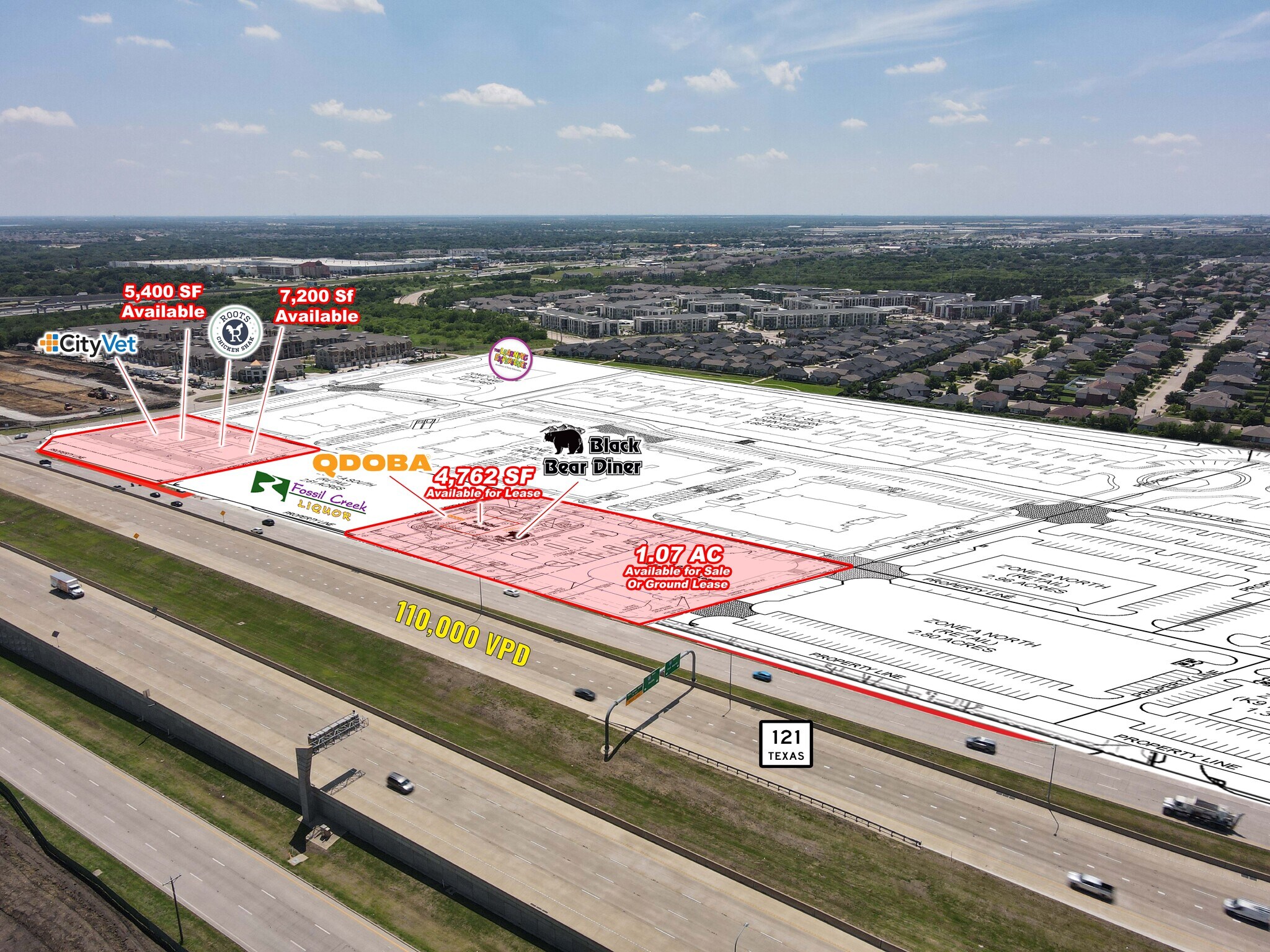 NWC SH 161 & Forum Rd, Grand Prairie, TX for Rent