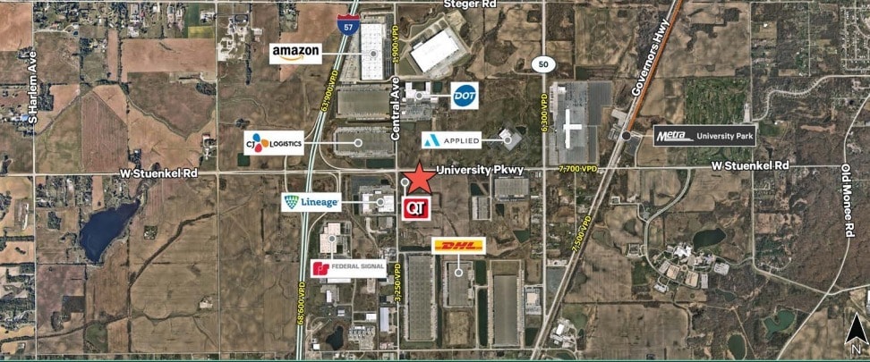 SEQ of Stuenkle Road & Central Avenue, Monee, IL for Sale