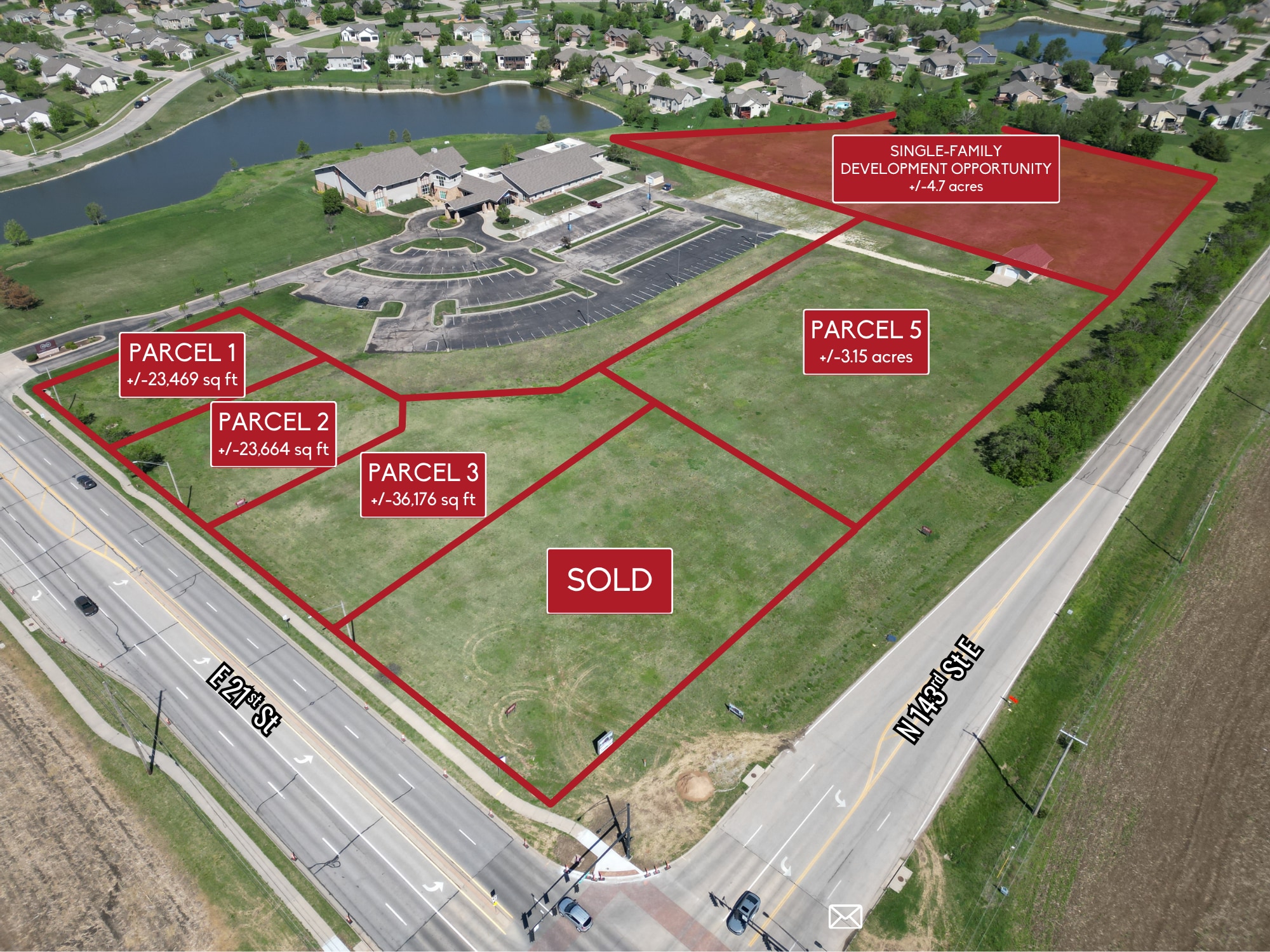 143rd & 21st St, Wichita, KS for Sale